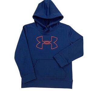 Under Armour Logo Hooded Sweatshirt Size 6 Youth